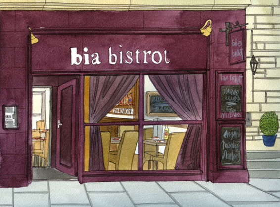 Edinburgh pre-theatre supper venue Bia Bistrot